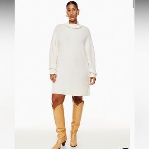 Wilfred Montpellier Mock-Neck Sweater Dress